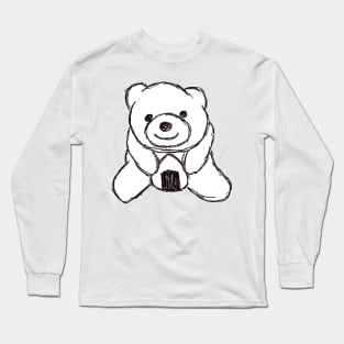 Onigiri Smiley Bear Long Sleeve T-Shirt